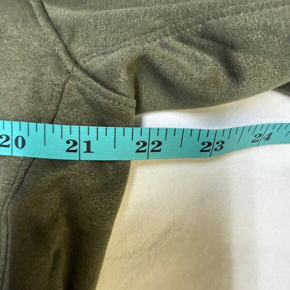 The North Face Texture Cap Rock Fleece Jacket Men’s Large Green EUC - Picture 8 of 9
